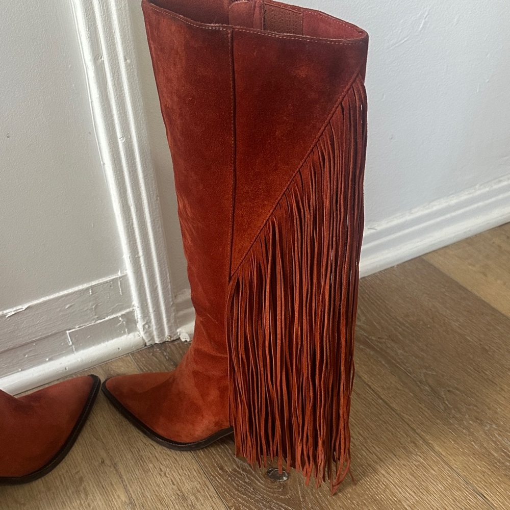 Jeffrey Campbell Fringed boots